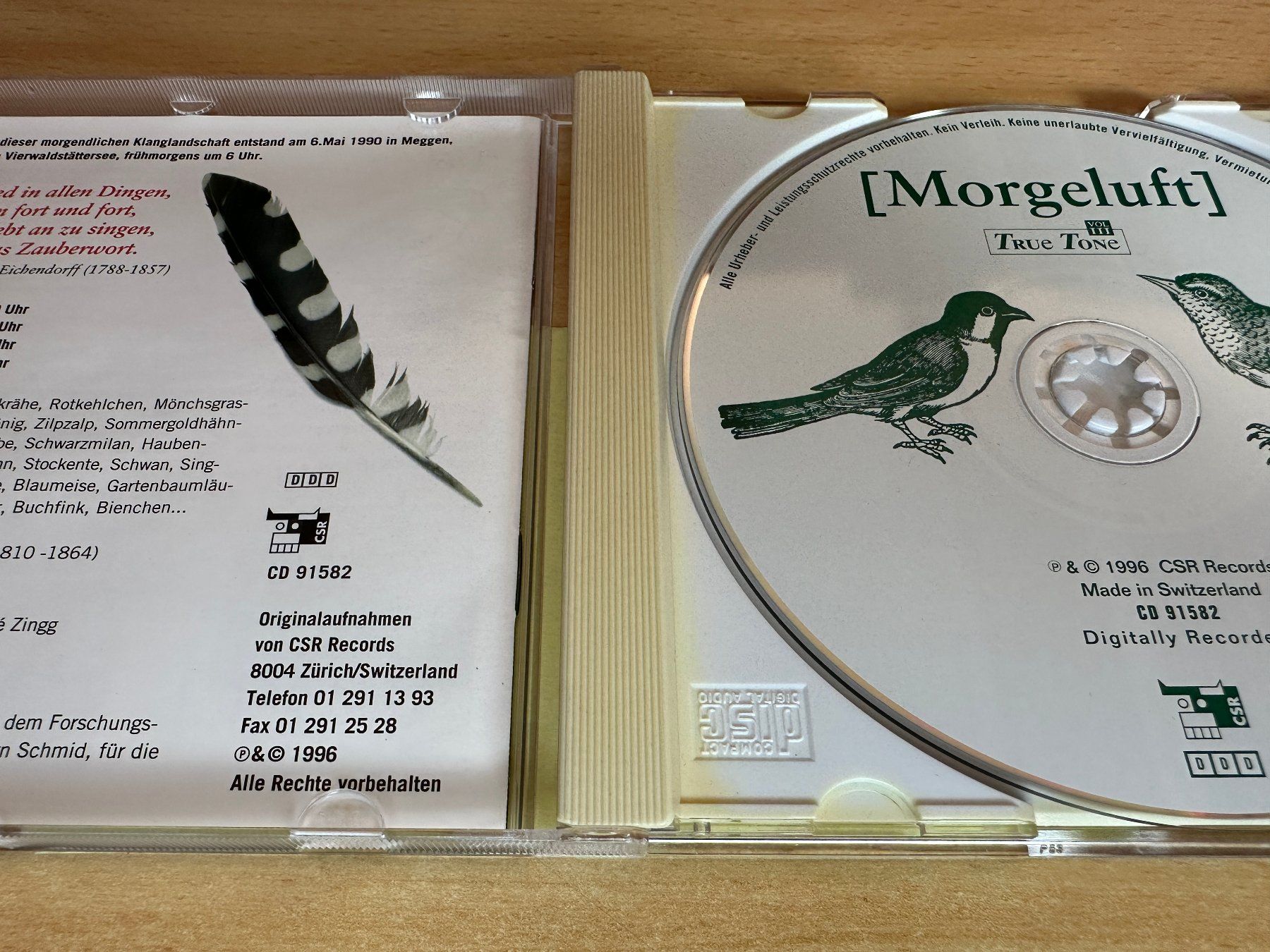 CD: Cyrill Schläpfer – Morgeluft – Usato da Rikon im Tösstal venduto da Alpenmutz 2