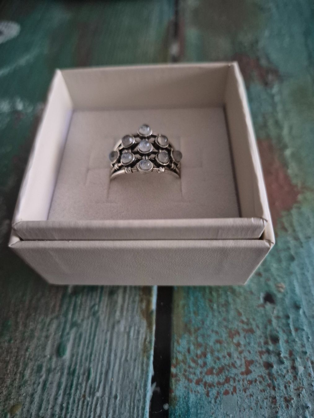 Anelli: Bague argent pierres de lune – Nuovo (secondo la descrizione) da uvrier venduto da lau_r7w6 1