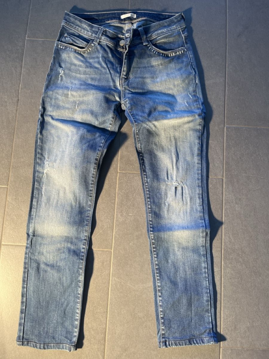 Pantaloni: kocca Jeans, destroyed, hellblau, Grösse 30 – Usato da Fulenbach venduto da F8