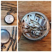Longines Silber Damenuhr, 35 mm, Uhr läuft gut