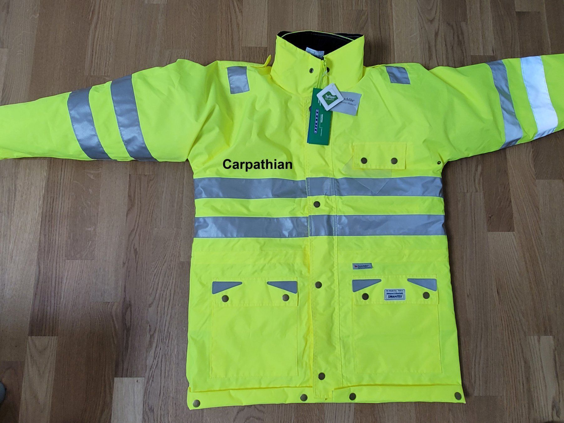 Jacken: Regen-Sicherheitswarnjacke Grösse M **TOP ANGEBOT** – Neu (gemäss Beschreibung) aus Unterlunkhofen von Carpathian 2