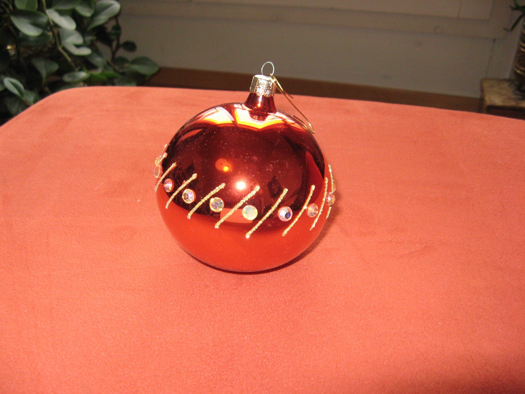 Tutte le decorazioni: 6 grosse Weihnachtskugeln orange 9 cm – Usato da Zürich venduto da apil 1
