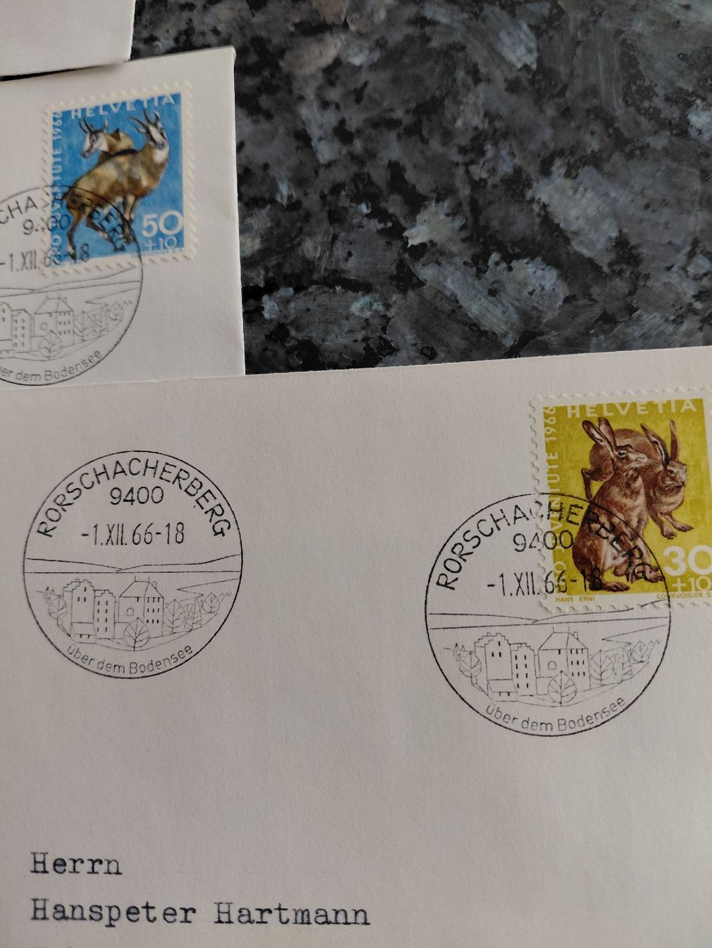 Alle Briefmarken: Pro Juventute 1966 – Gebraucht aus Bonaduz von topolino052 3