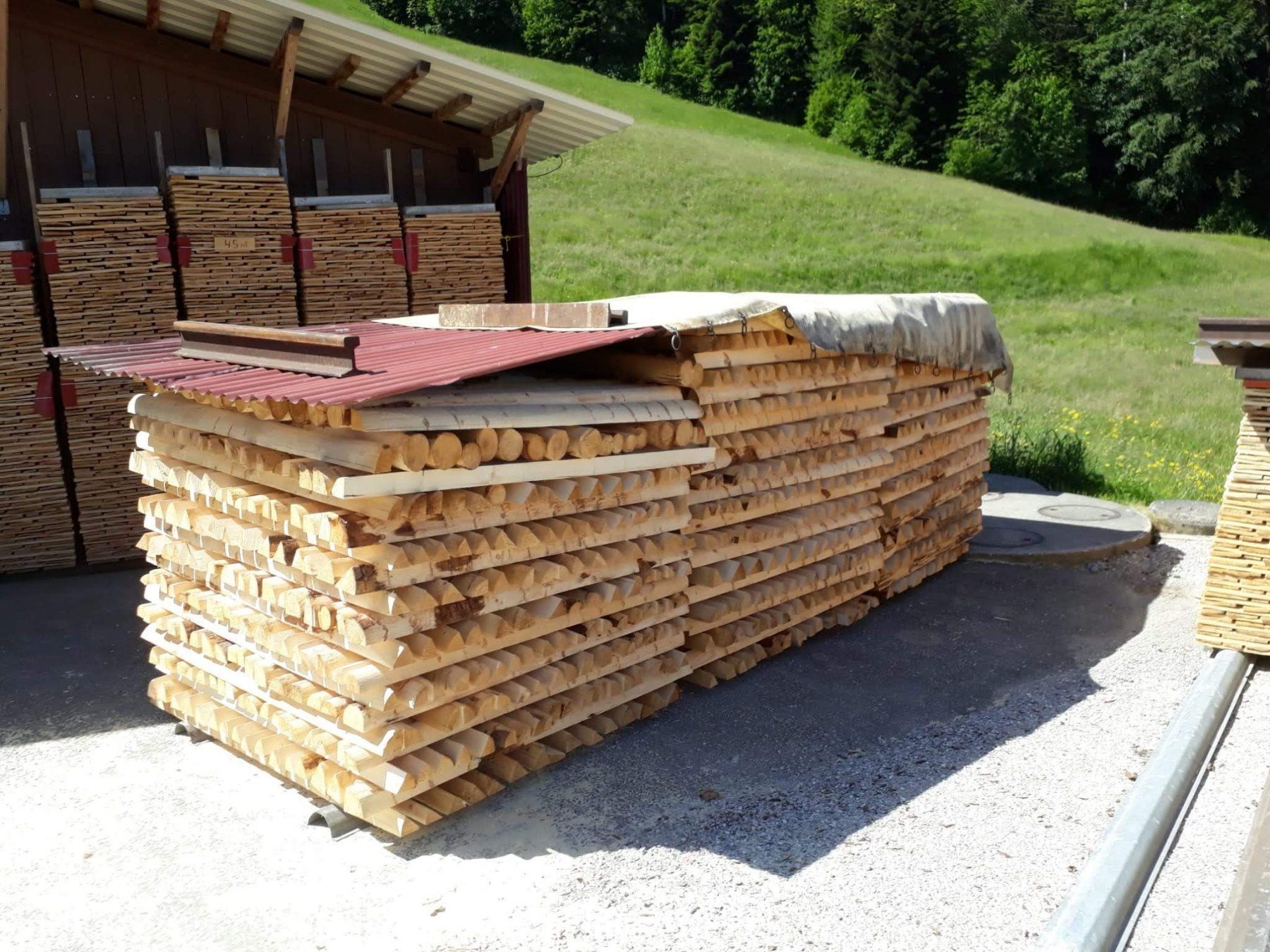 Zäune: Zaunpfähle – Neu (gemäss Beschreibung) aus Leissigen von deltaturbo 3