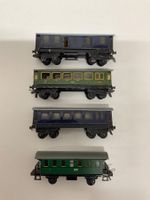 Trix Express Konvolut, Personenwagen, Antike Wagen, Bespielt