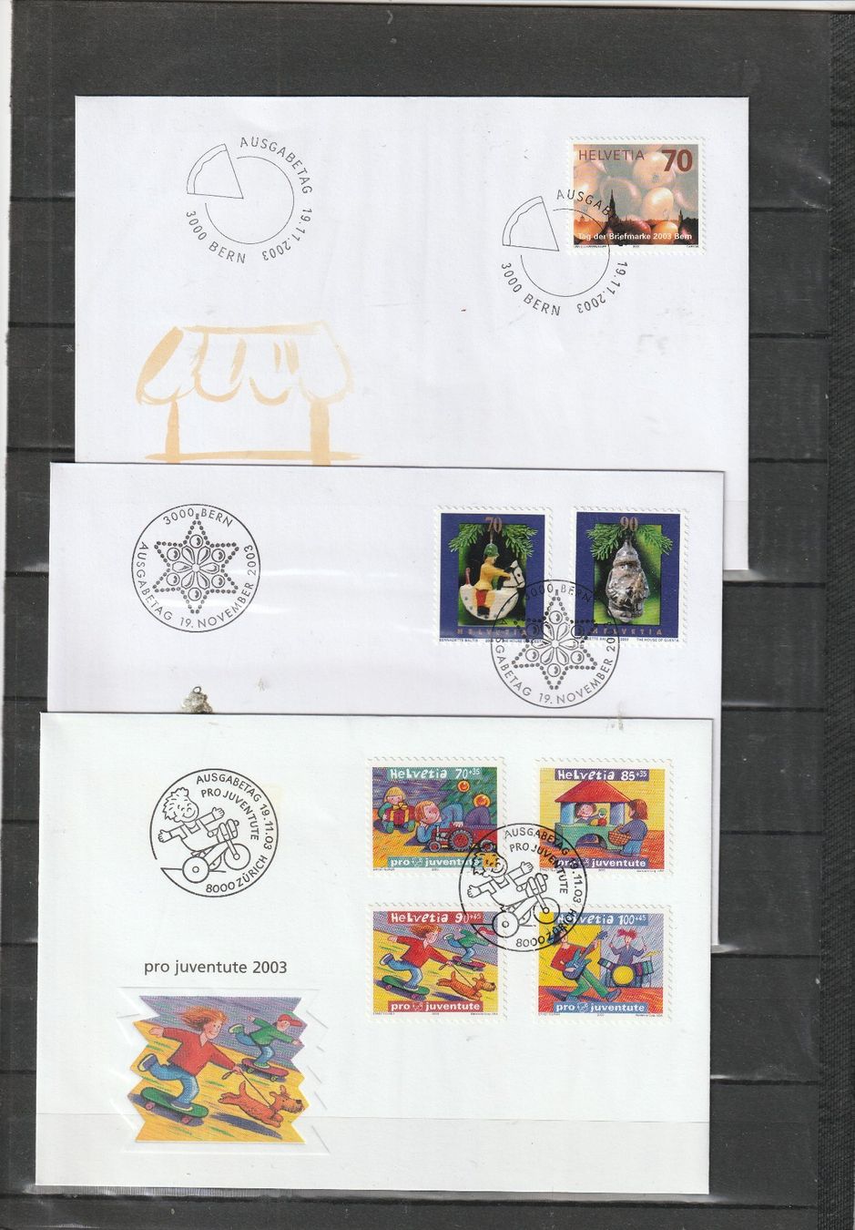 Alle Briefmarken: Kleines CH Briefmarken Lot 2003 – Gebraucht aus Rupperswil von Ema10 1