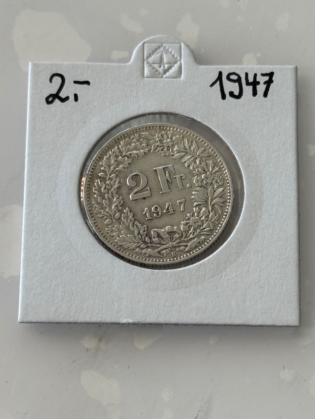 Tutti le monete: 2 Franken 1947  Rar – Usato da Wallisellen venduto da SWISS_SILVER1 1