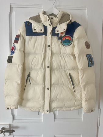 Napapijri Daunenjacke creme weiss - wie neu