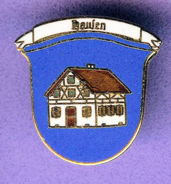 Placchette & Badge: Gemeinde Wappen   HAUSEN – Usato da Winterthur venduto da Sammleroase