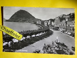 1951 Lugano. Quai e Monte San Salvatore