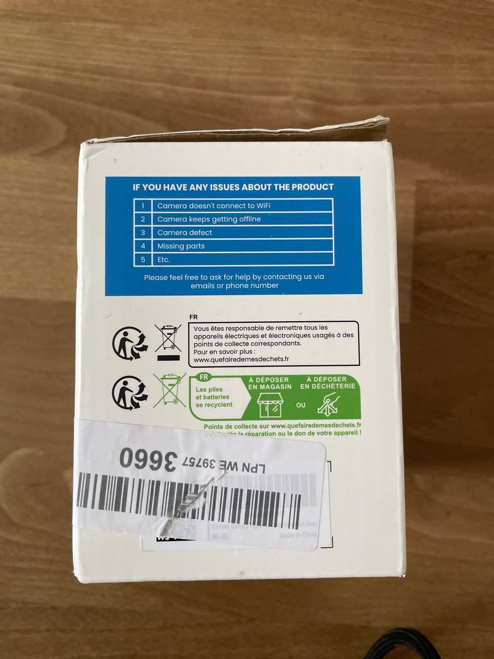 Webcam: Cinnado D1 - 2 K - Indoor Security Camera - NEU – Nuovo e nell'imballaggio originale da Winterthur venduto da Schwestere 3