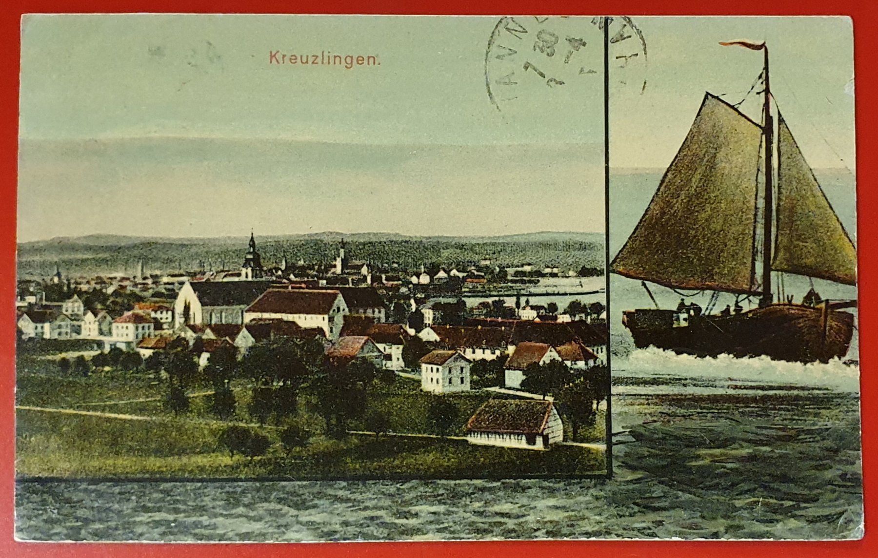 Cartoline postali: Kreuzlingen 1915 – Usato da Kreuzlingen venduto da Rschweiz1