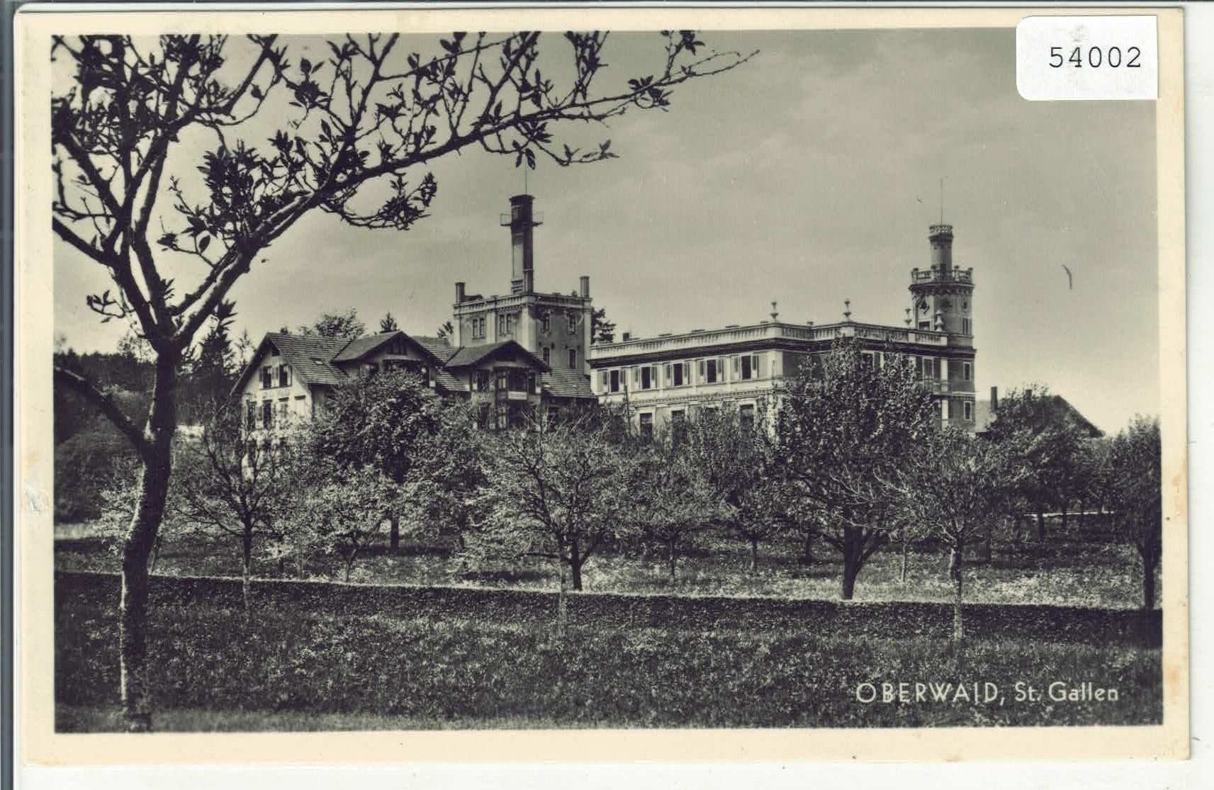 Cartoline postali: Oberwaid - St. Gallen – Usato da Ettingen venduto da Kartenplanet
