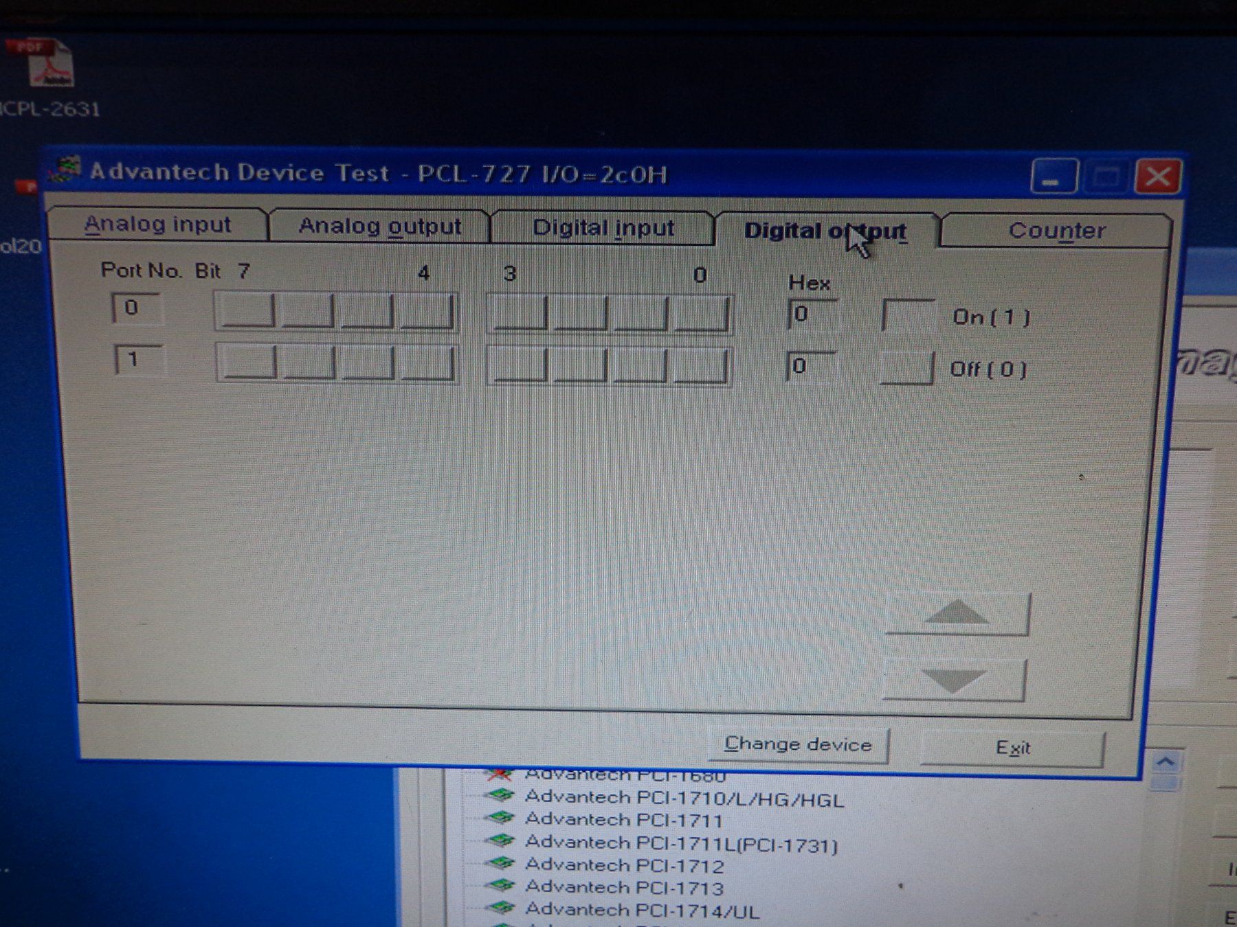 Componenti elettronici: PCL-727 12Ch D/A Output Card Advantech ISA – Usato da Ligornetto venduto da Faffarel 6
