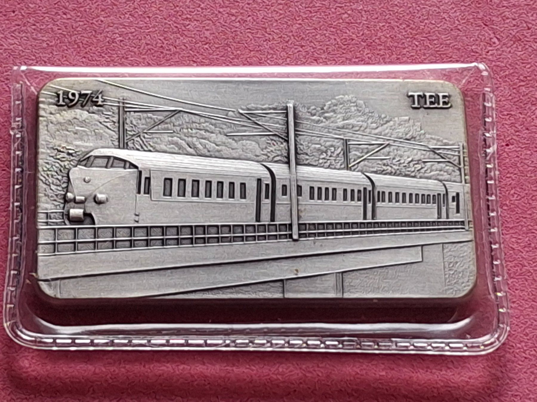 Metalli preziosi: CH EISENBAHN - T E E - OVP – Usato da Boniswil venduto da dpd4coins