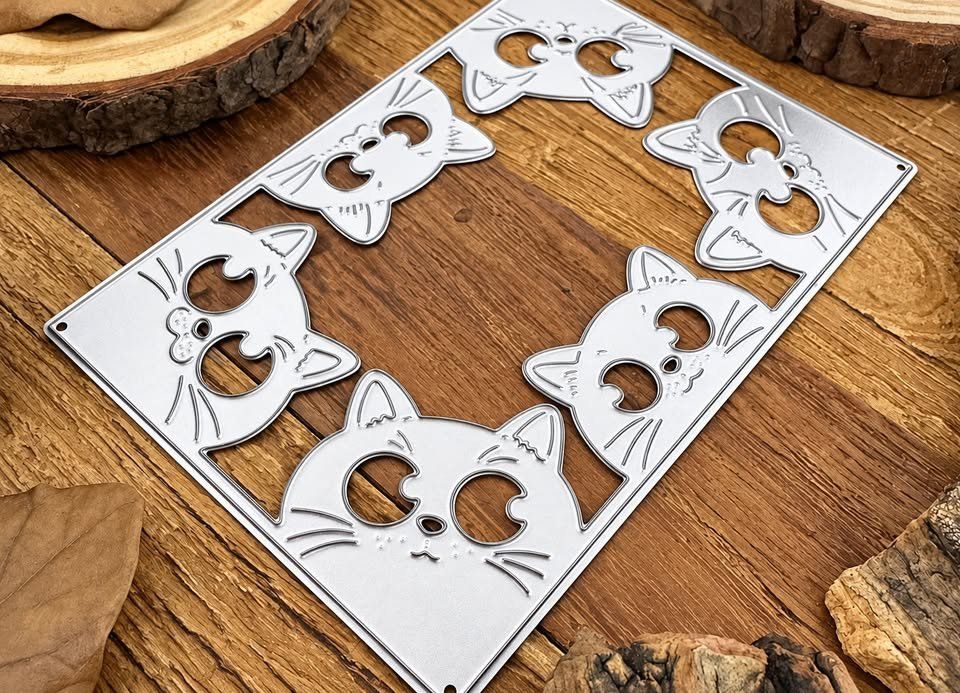 Schablonen: Neue Stanzschablone Katzen / Büsi – Neu und originalverpackt aus Effretikon von wenuss 2