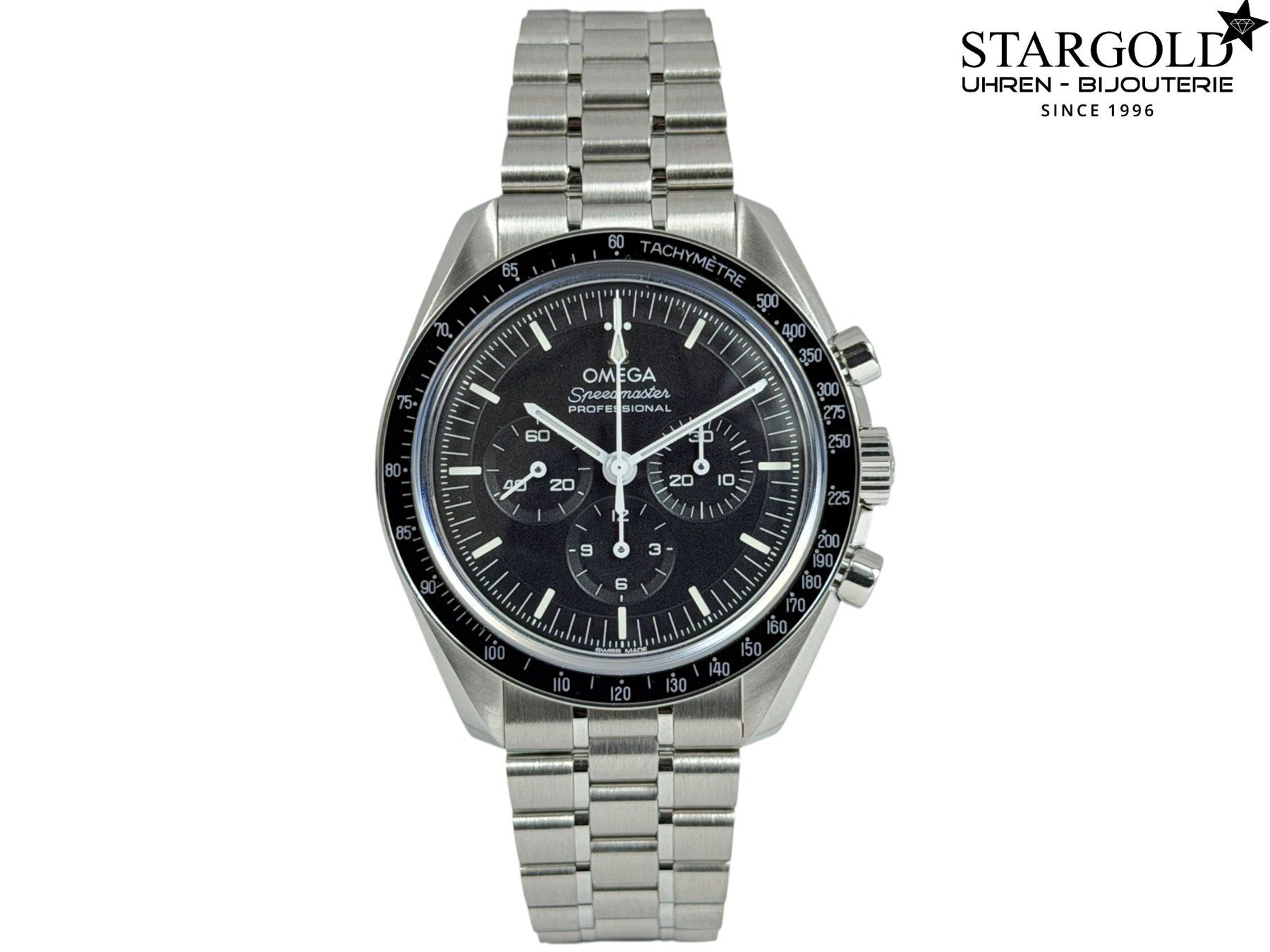 Omega Uhren: Omega Speedmaster Moonwatch - 	310.30.42.50.01.002 – Gebraucht aus Zürich von Stargold-Uhren