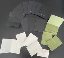 GUCCI GRUSSKARTEN UND UMSCHLÄGE SET