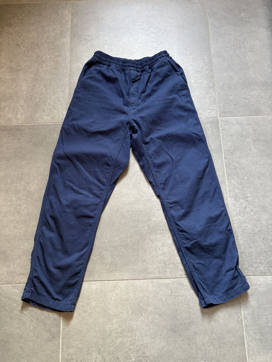 Carhartt Pantaloni: Carhartt Flint Pant Navy – Usato da Locarno venduto da beardedemerald 1