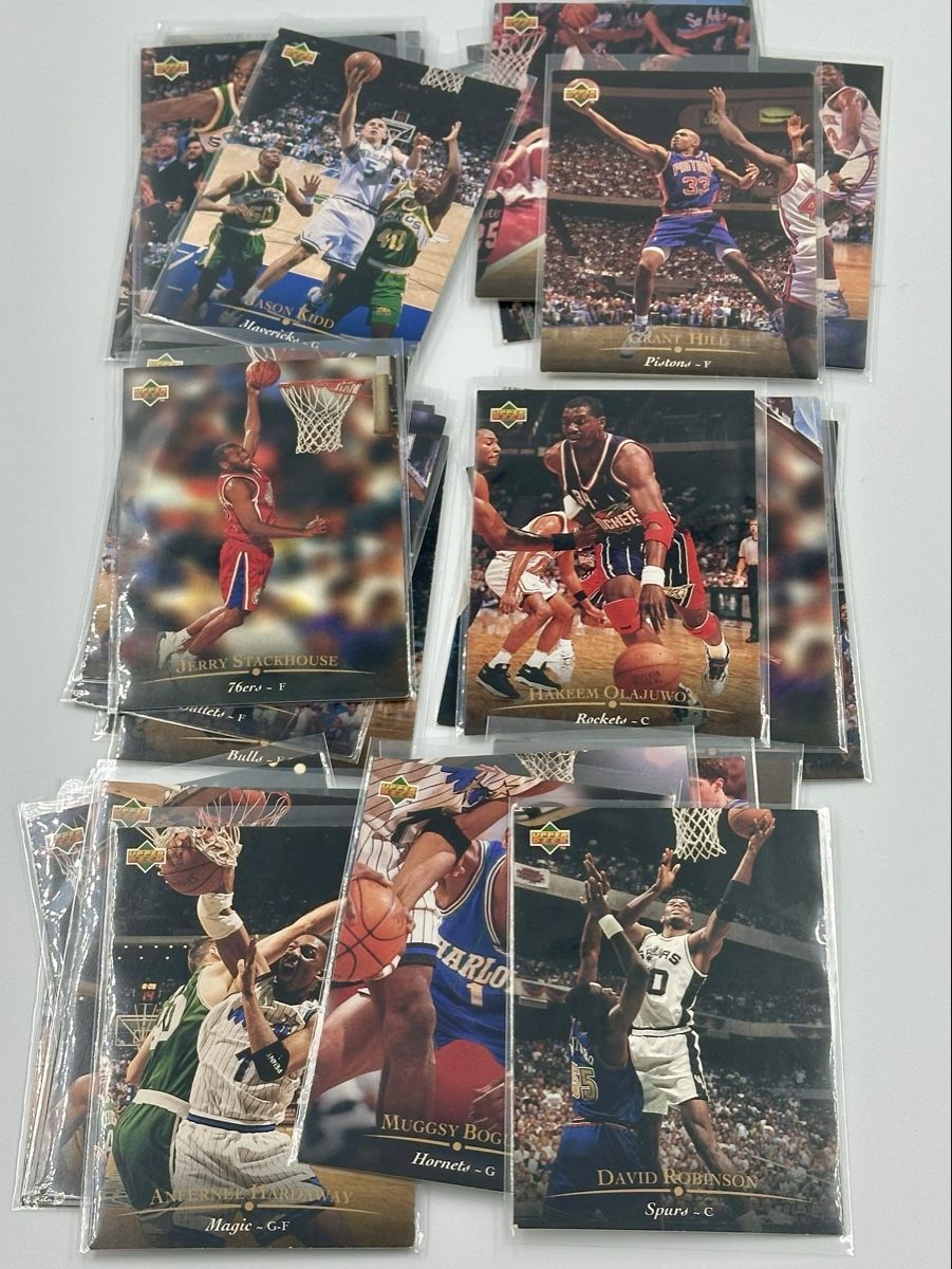 Nba Carte collezionabili: Sammlung 100 Retro NBA Basketball Karten – Usato da Lyss venduto da Swissmantis 2