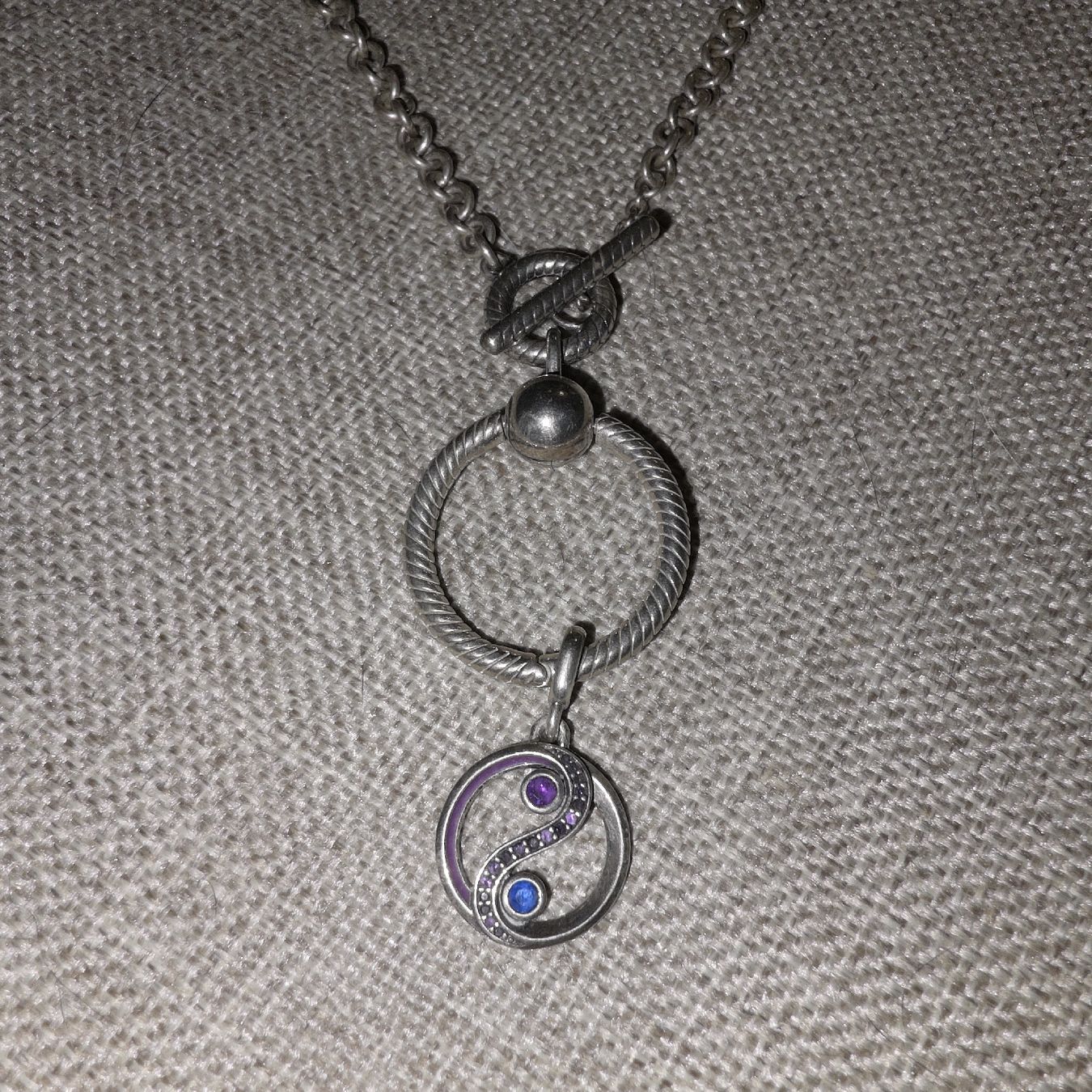 Pandora Colliers: Collana Pandora con ciondolo  – D'occasion à Rancate par sarah357 1