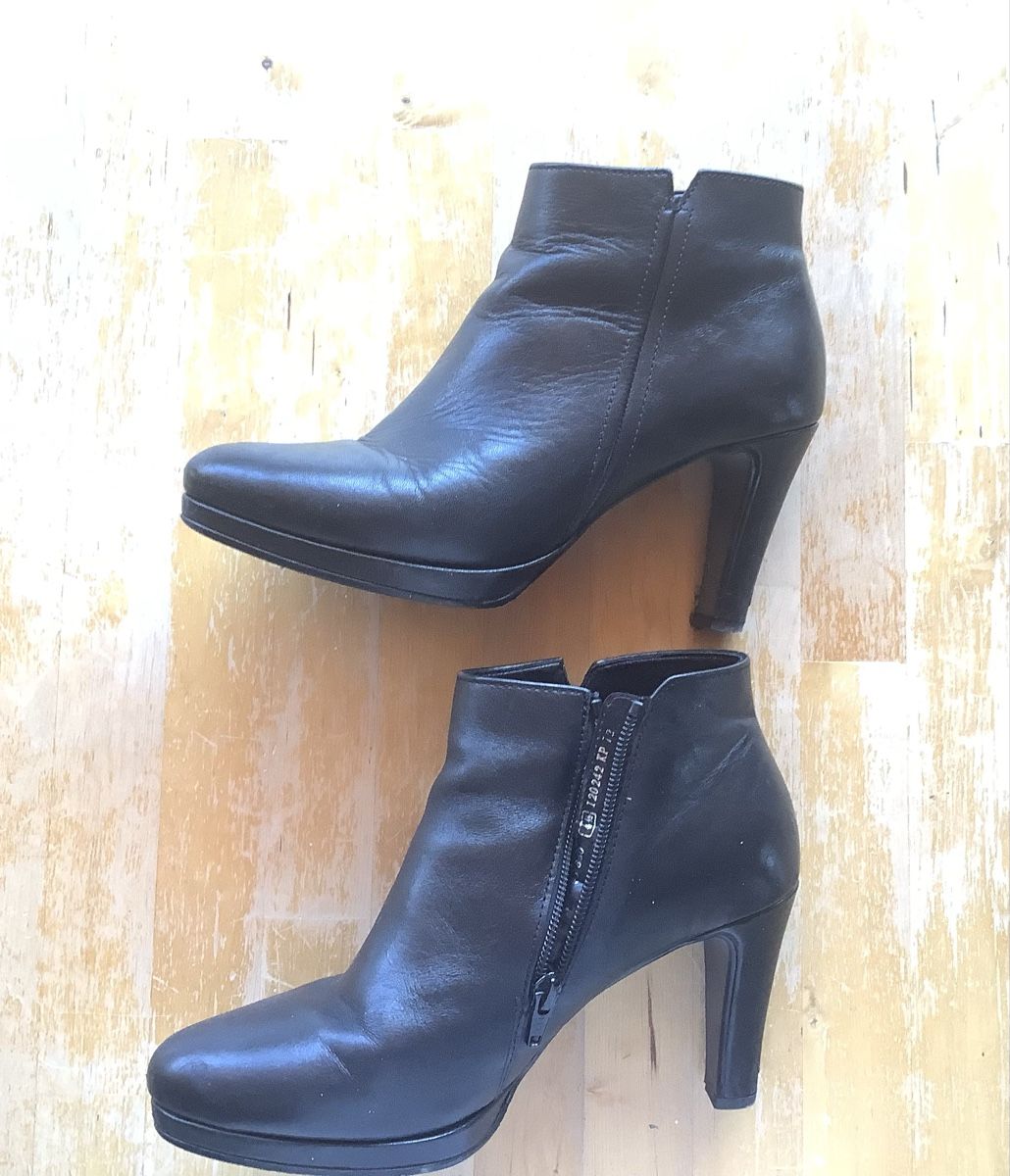 Gabor Damenschuhe: Bottines Gabor confort noires – Gebraucht aus Le Noirmont von Thiwen-Ric 1