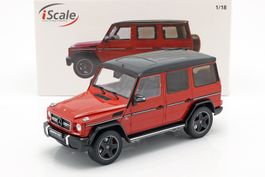 MERCEDES-BENZ G-KLASSE AMG G63 TOMATENROT 1:18 iSCALE