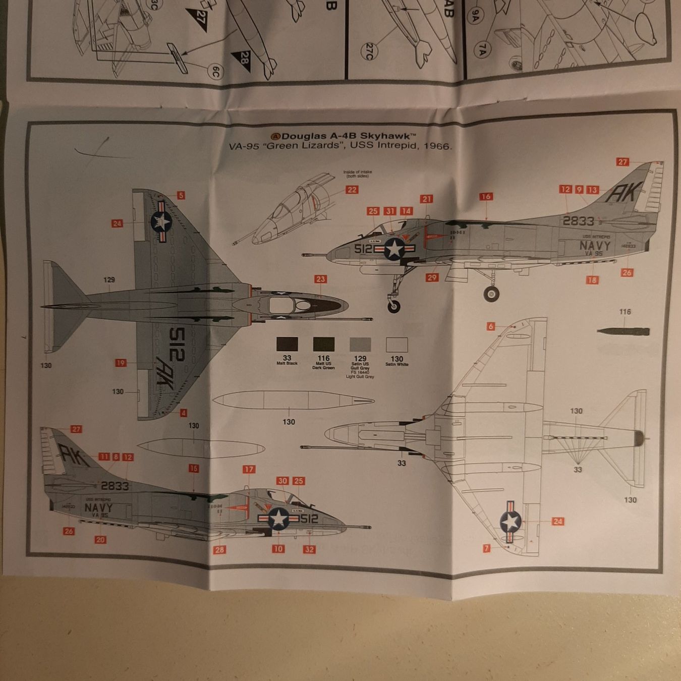 Airfix Modellbausätze & Standmodelle: 2107 ... Douglas A-4B/4P Skyhawk ... Airfix 03029 – Neu (gemäss Beschreibung) aus Bonstetten von Benibanny59 3