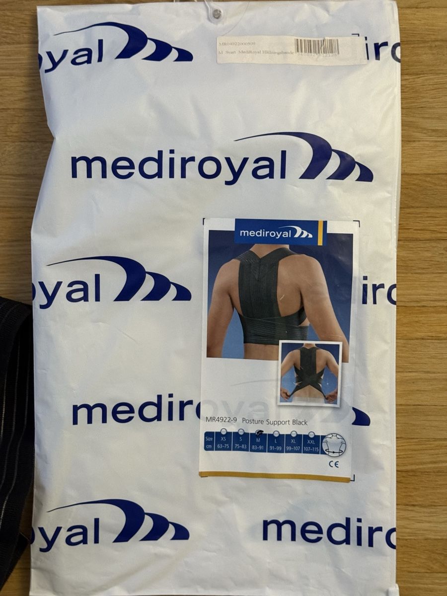 Attrezzature mediche: MediRoyal Rückenbandage Posture Support Gr. M – Nuovo (secondo la descrizione) da St. Gallen venduto da Meelll 1