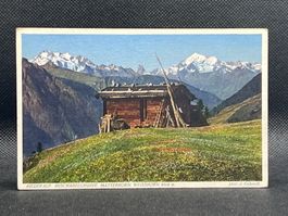 Riederalp: Mischabelgruppe, Matterhorn, Weisshorn