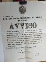 Italia - Como - "Distretto di Luvino" - 1849