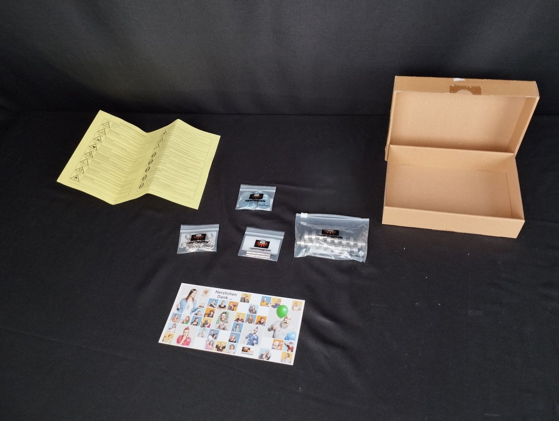 Calamite: SUPERMAGNETE Magnet-Set – Usato da Schübelbach venduto da Restwert_Schubelbach 1