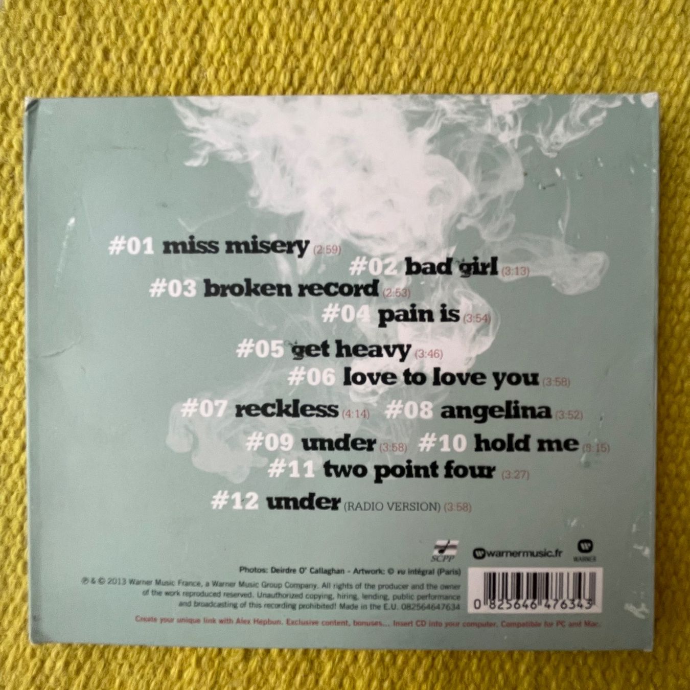 CD: ALEX HEPBURN-TOGETHER ALONE (DIGIPACK) – Usato da Rorschacherberg venduto da CD-Roli 1