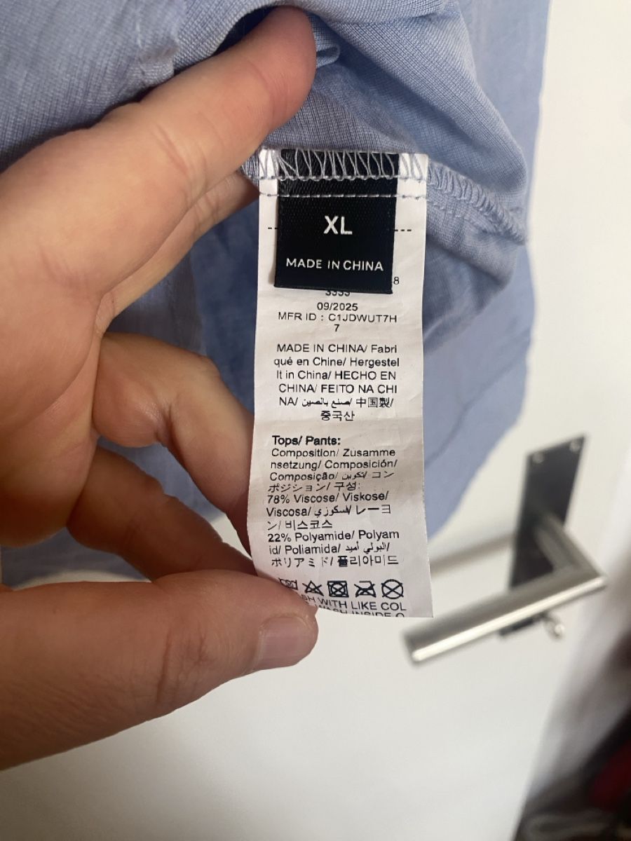 Blusen: Polo Set Hemd + Short Hellblau / Ensemble XL – Gebraucht aus Muensingen von drleevsy 4