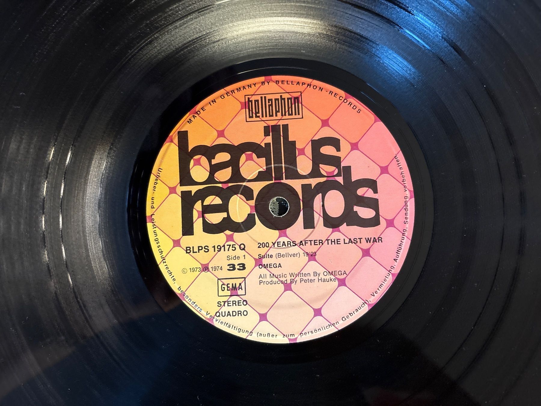 Dischi in vinile: S1705 Omega – Usato da Frutigen venduto da Philippe_jsp 2