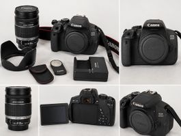 Canon EOS 650D + EF-S 18-200mm IS Objektiv + Zubehör