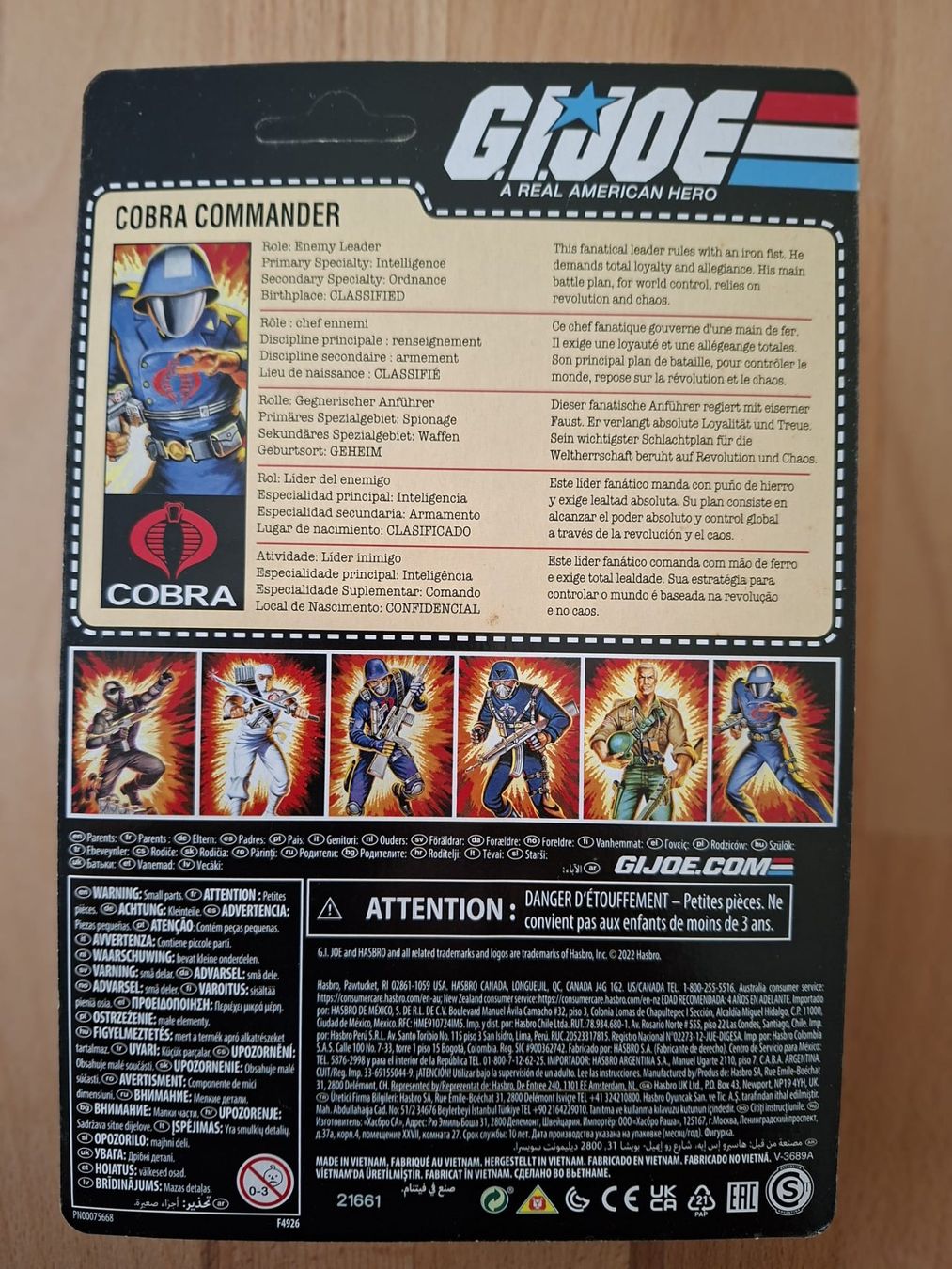 Hasbro Giocattoli: G.I. Joe "Cobra Commander" Hasbro Pulse Exclusive (O-Ring) – Nuovo (secondo la descrizione) da Iragna venduto da vicdeolive_0 1