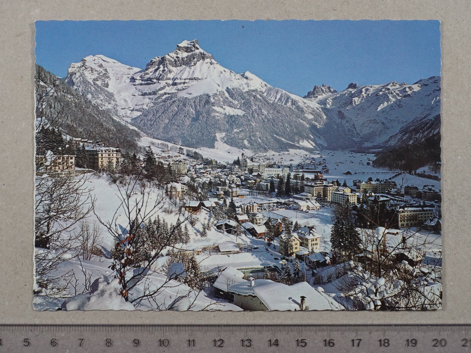 Cartoline postali: Engelberg, Hahnen, Spannörter – Usato da Lenzburg venduto da fh1