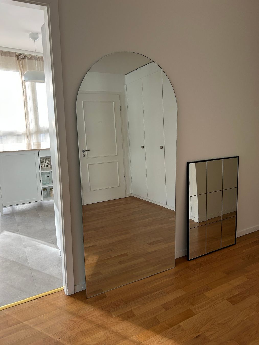Specchi: Miroir Sur Mesure - 190x90cm - Bord Cintré – Usato da Genève venduto da julian-b