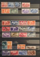 Italien 1934-1945 Hitler-Mussolini, Flugpost & Espresso gest
