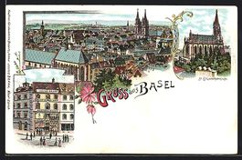 Litho Basel, Mercerie Modes Julius Brann