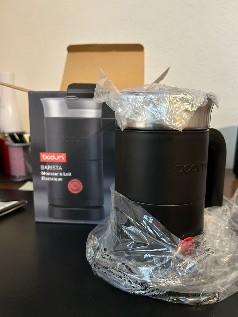 Bodum Elettrodomestici da cucina: Elektrischer Milchaufschäumer «Bistro» BODUM – Nuovo e nell'imballaggio originale da Veltheim venduto da rog_vm8n 1