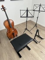 Instrumenten Hocker verstellbar schwarz gebraucht 
