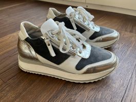 Sneaker Leder Gr. 40 Schuhe Turnschuhe