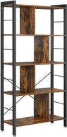 Industrielles Bücherregal aus Holz im Retro-Vintage-Stil