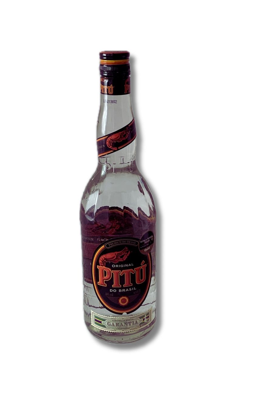 Spirituosen: Pitú Original do Brasil Cachaça – Gebraucht aus Basel von Budas