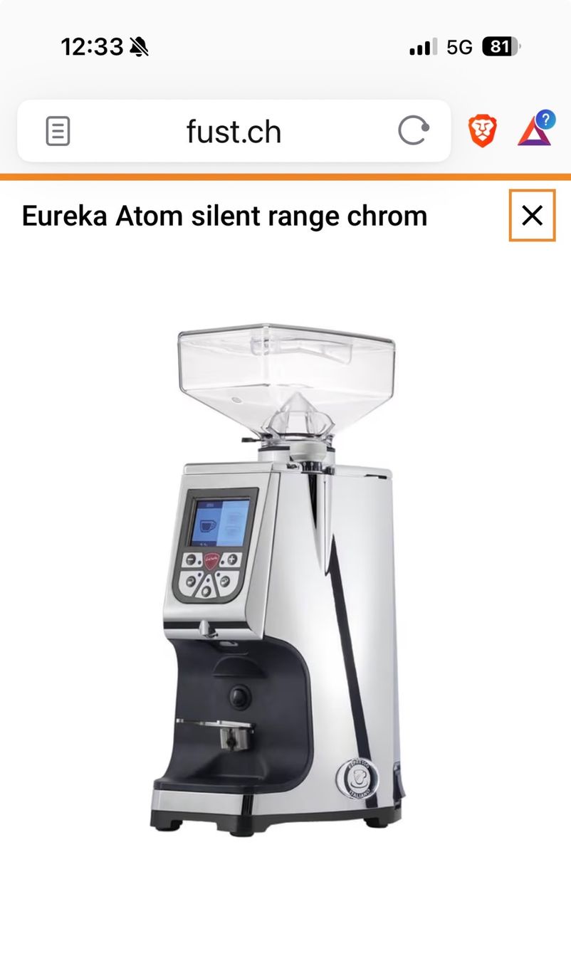 Bezzera Macchine per caffè & Macchine per espresso: Bezzera DUO Top DE + Eureka Atom – Usato da Horn venduto da Mugne 4