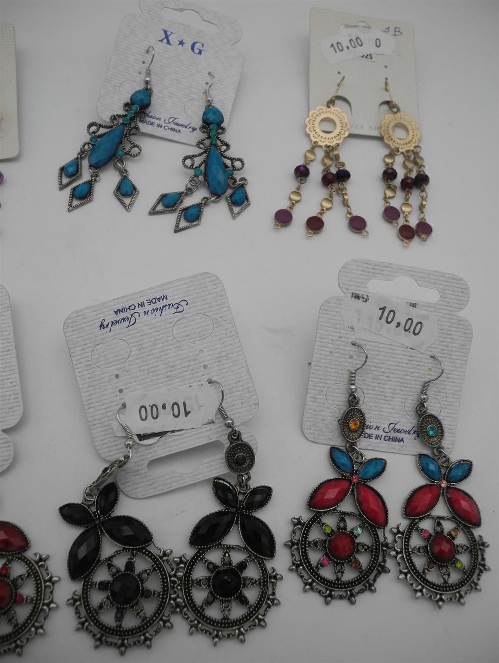 Orecchini pendenti & Orecchini a lobo: 8 Paar Modeschmuck Ohrringe , Nr. 63b – Nuovo (secondo la descrizione) da Kottwil venduto da Crazyrolf 3