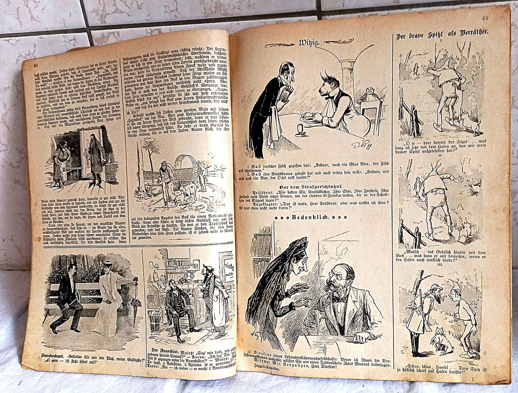 Calendari: Joggeli Kalender 1903 original – Usato da Baar venduto da 2cvbaar 1