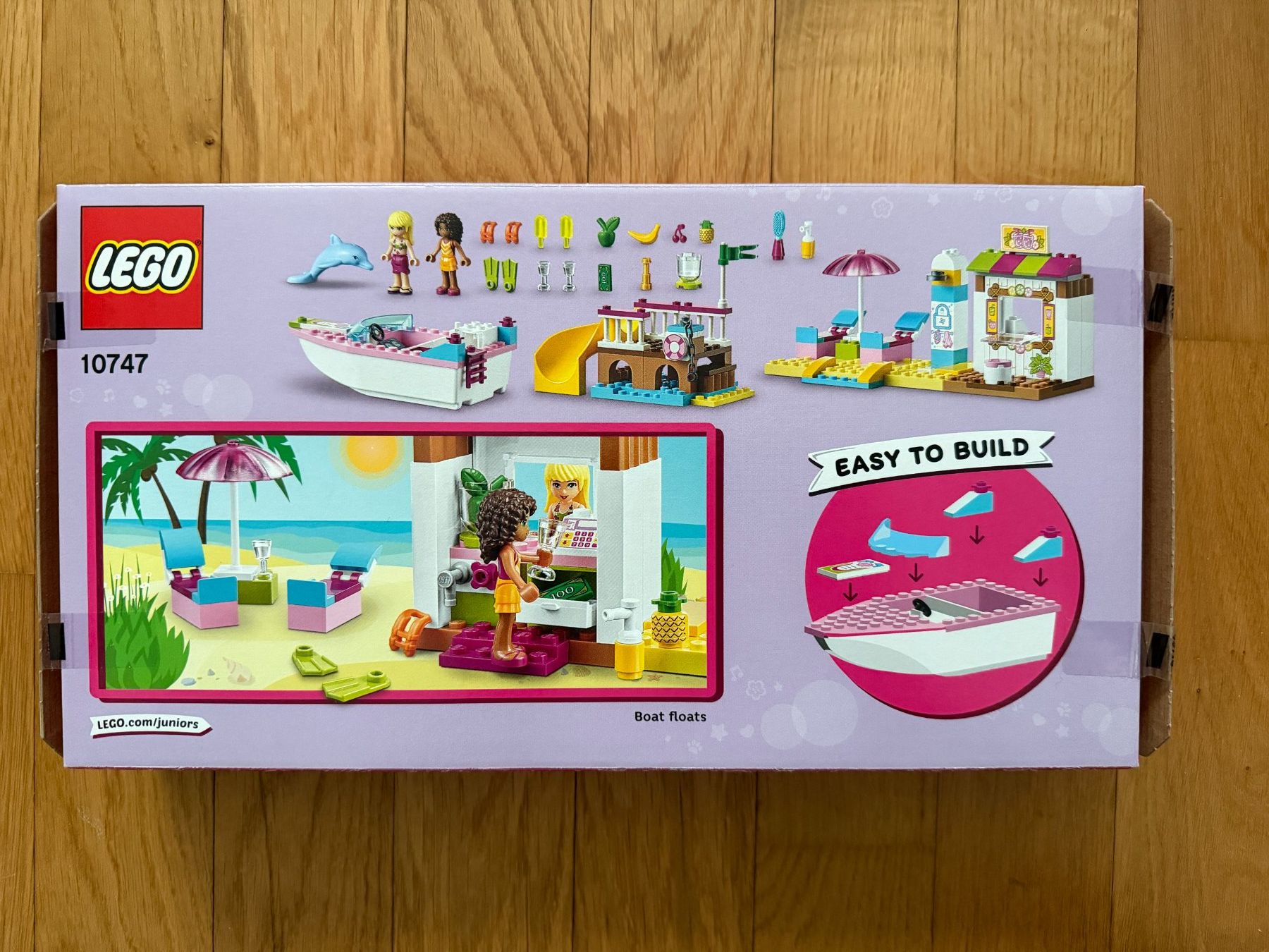 Lego Spielzeuge: Leog 10747 Andrea & Stephanies Strandurlaub – Neu und originalverpackt aus Reichenburg von Sternschnuppa 1